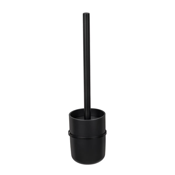 Czarna samoprzylepna szczotka do WC z tworzywa sztucznego Carpino – Wenko-image-4