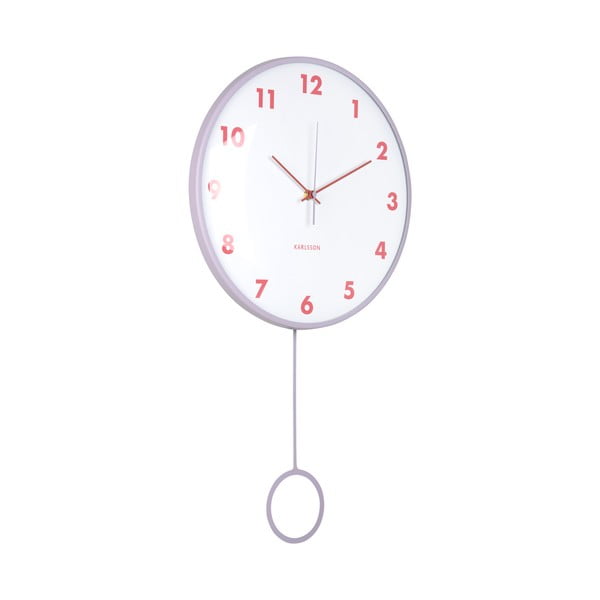 Wahadłowy zegar ścienny Cheeky Dome – Karlsson-image-4