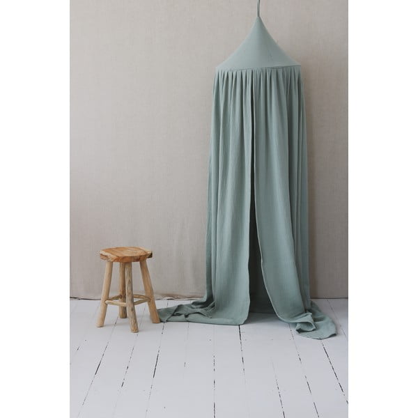 Zielony baldachim z bawełny Mint – Moi Mili-image-2