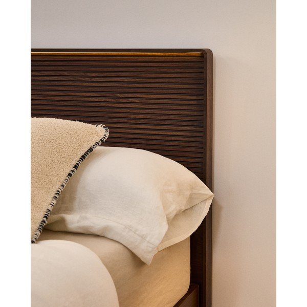 Brązowy zagłówek 192x91 cm Norlen – Kave Home-image-1