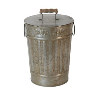 Pojemnik metalowy Antic Line Zinc Antic, wys. 26 cm