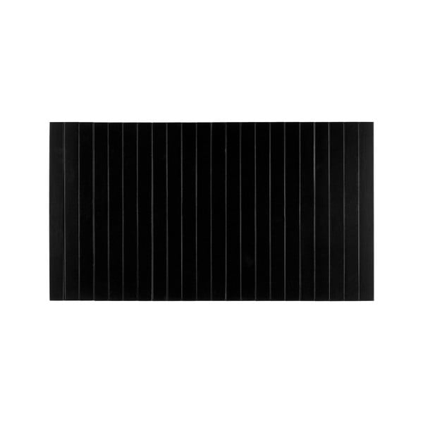 Czarna elastyczna drewniana podkładka na podłokietnik sofy WOOOD Tray