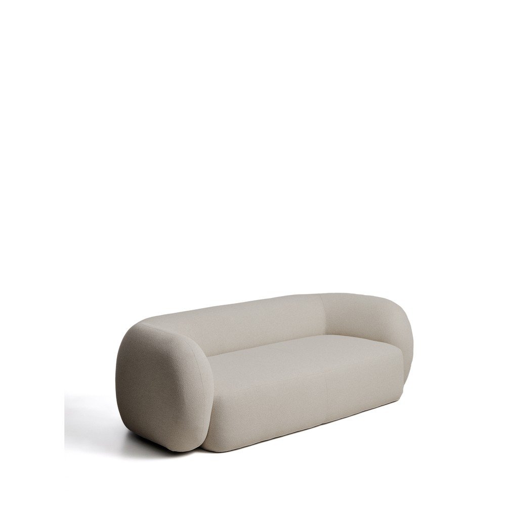 Szara sofa z materiału bouclé 246 cm Martina – Kave Home (zdjęcie 5)