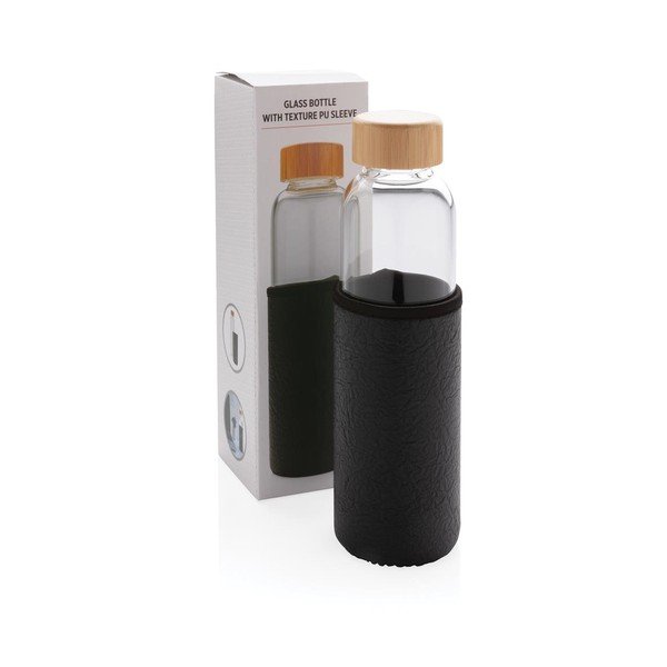 Szklana butelka z czarnym uchwytem XD Collection, 0,55 l-image-4
