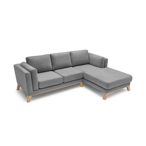 Szary narożnik Bobochic Paris Seattle, prawostronny-image-4