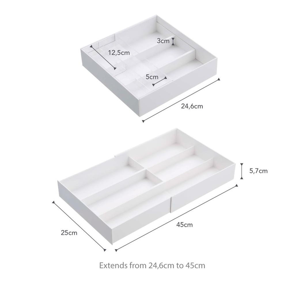 Plastikowy organizer do szuflady Tower – YAMAZAKI (zdjęcie 4)