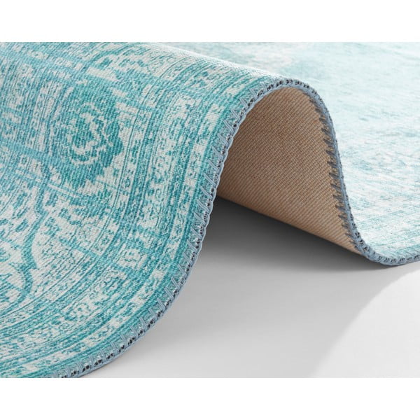 Turkusowy dywan Nouristan Carme, 80x150 cm-image-4