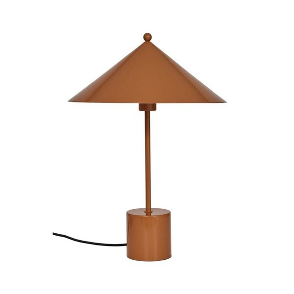 Brązowa metalowa lampa stołowa (wysokość 50 cm) Kasa – OYOY Living Design