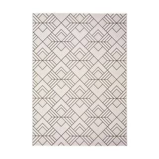 Biało-beżowy dywan odpowiedni na zewnątrz Universal Silvana Caretto, 80x150 cm