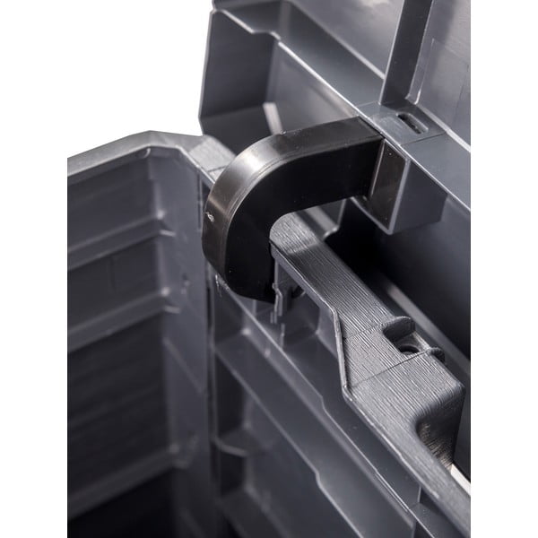 Ciemnoszara skrzynia ogrodowa Woodys – Toomax-image-4