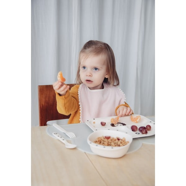 Różowy muślinowy śliniak Kindsgut London-image-1