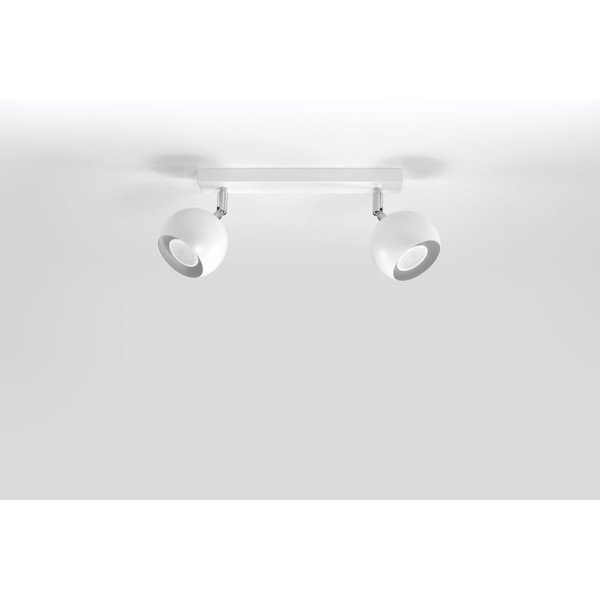 Biała lampa sufitowa Sollux Ollo-image-1