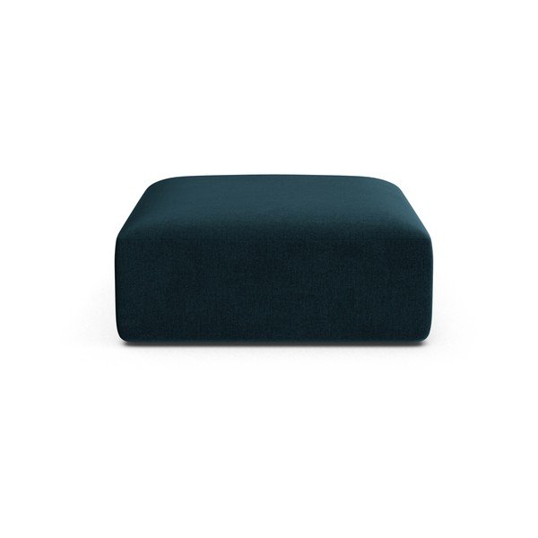 Morski aksamitny podnóżek Campi – Cosmopolitan Design-image-2