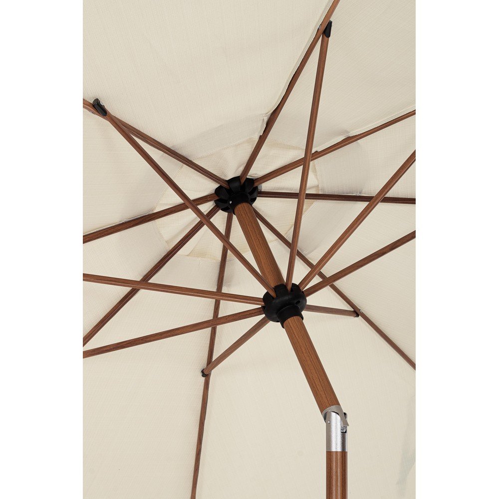 Beżowy parasol ogrodowy ø 300 cm Palinuro – Bizzotto (zdjęcie 4)