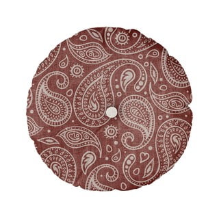 Poduszka Really Nice Things Cojin Redondo Paisley, ⌀ 45 cm