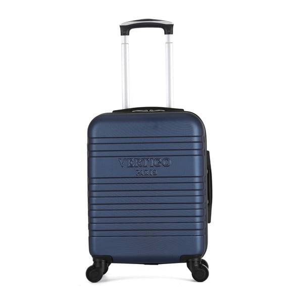 Ciemnoniebieska walizka na kółkach VERTIGO Valises Cabine, 34 l