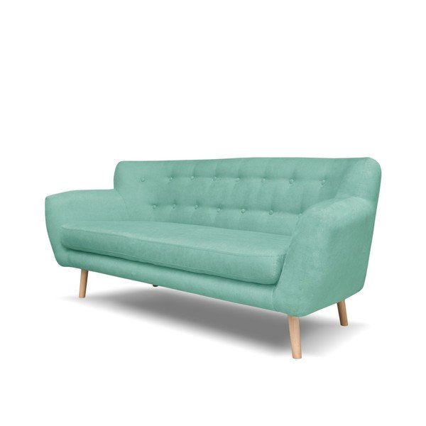 Miętowozielona sofa Cosmopolitan design London, 162 cm-image-2