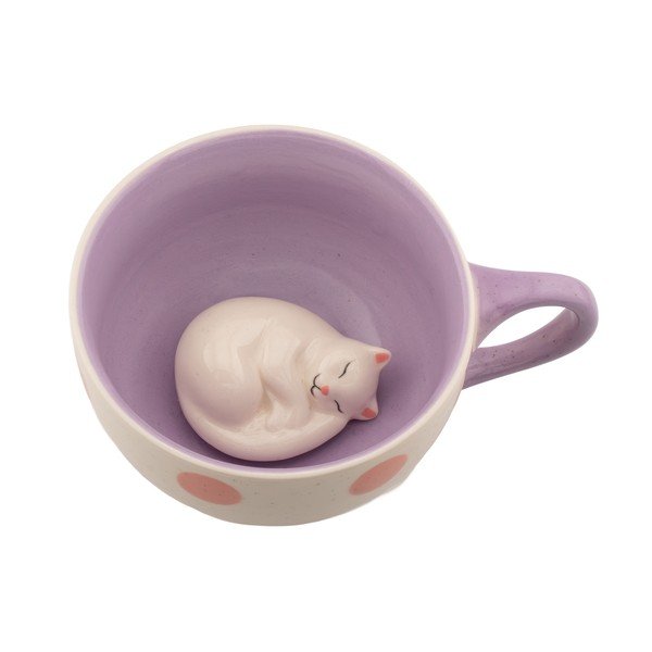 Porcelanowy serwis do herbaty Surprise Cat – Sass & Belle-image-3