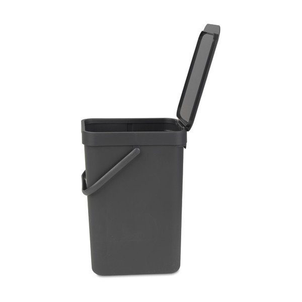 Kosz Sort & Go 12 l, szary-image-1