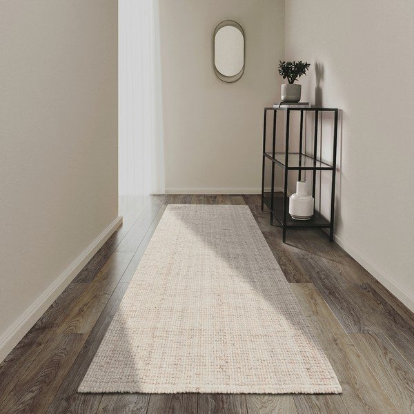 Biały chodnik z juty dwustronny/tkany ręcznie 80x200 cm Rosalie – Villeroy&Boch-image-1