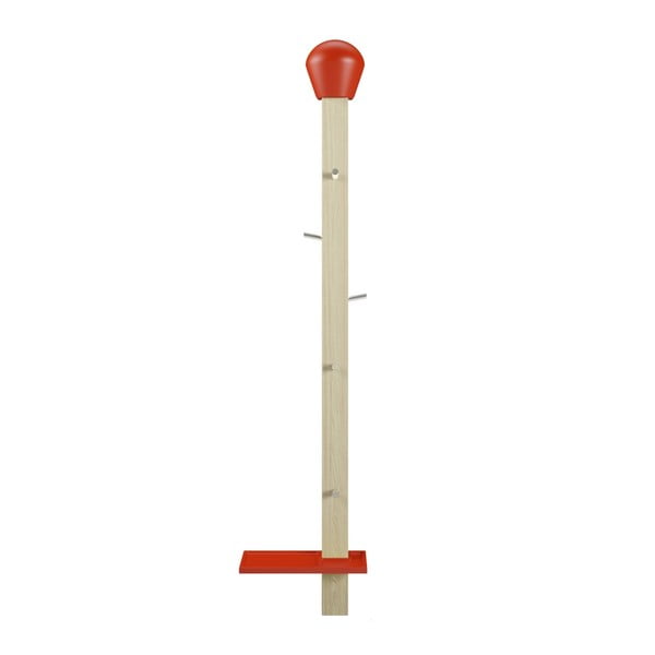 Czerwony wieszak Terraneo Matchstick, 112 cm