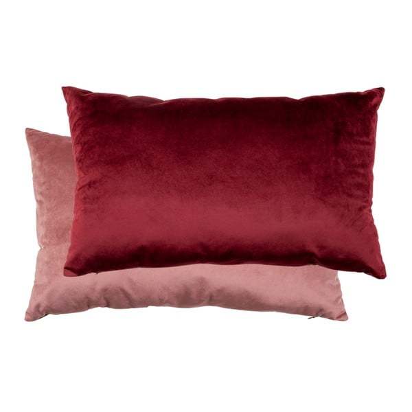 Różowa poduszka w aksamitnej poszewce House Nordic Braga, 40x60 cm