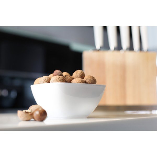 Biała miseczka Vialli Design, 14 cm-image-1