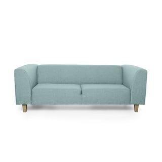 Miętowa sofa Scandic Diva, 216 cm