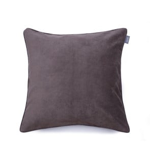 Ciemnobrązowa poszewka na poduszkę WeLoveBeds Flax Dark Chocolate, 50x50 cm