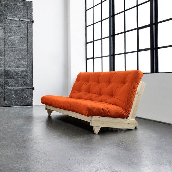 Sofa rozkładana Karup Fresh Raw/Orange-image-1