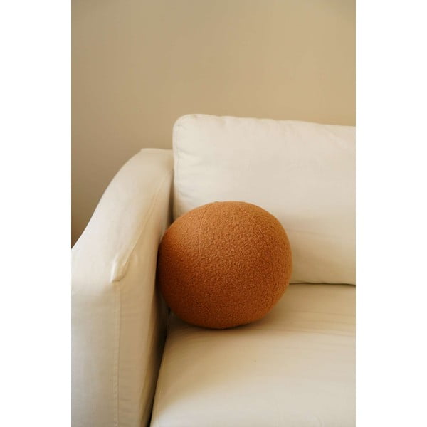 Poduszka dekoracyjna z materiału bouclé ø 25 cm Top – Mioli Decor-image-4