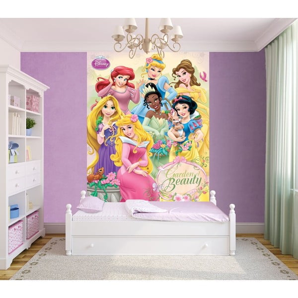 Tapeta wielkoformatowa Księżniczki Disneya, 158x232 cm