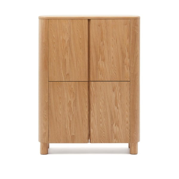 Szafka w dekorze jesionu w naturalnym kolorze 100x134x40 cm Salaya – Kave Home