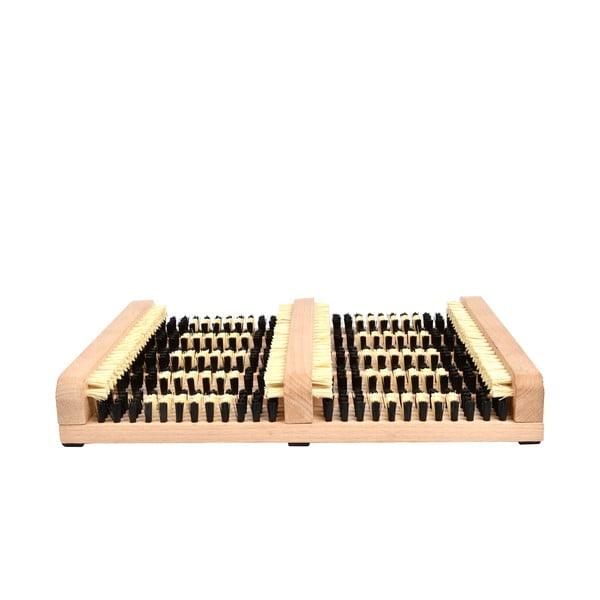 Drewniana wycieraczka 26.4x36 cm Duo – Esschert Design-image-2