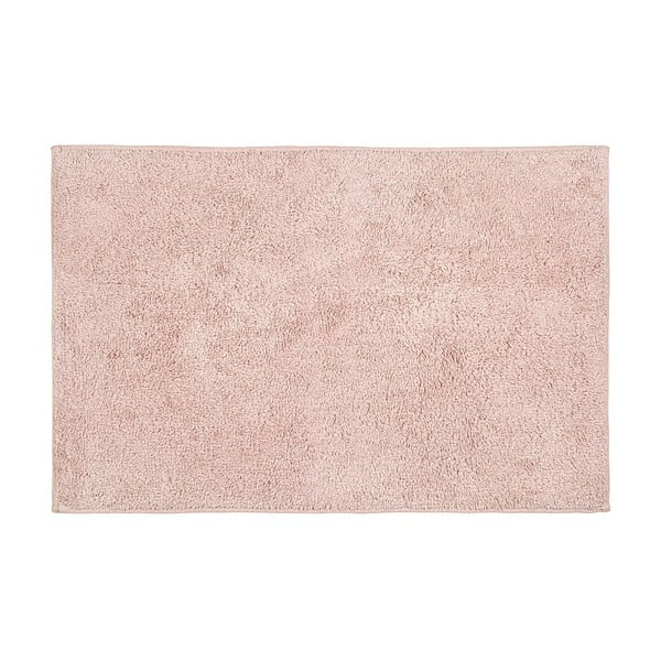 Różowy bawełniany dywanik łazienkowy Wenko Ono, 50x80 cm