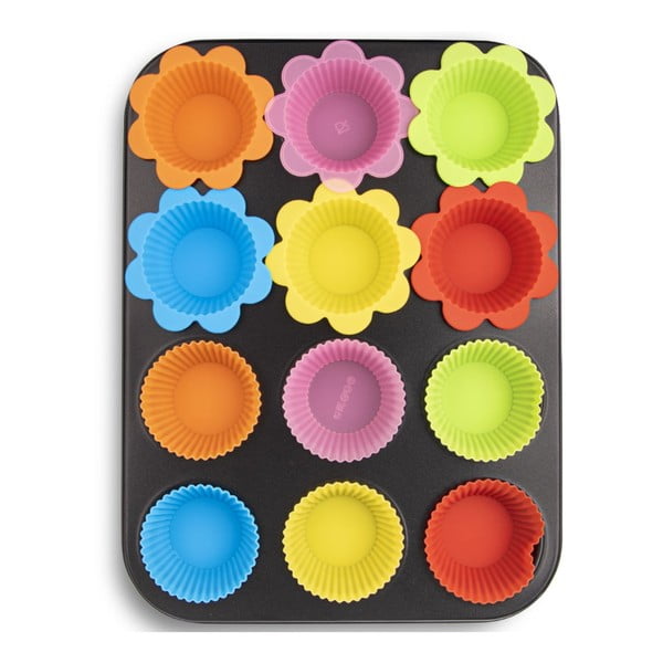 Metalowa forma do pieczenia muffinów 27x35 cm – Orion