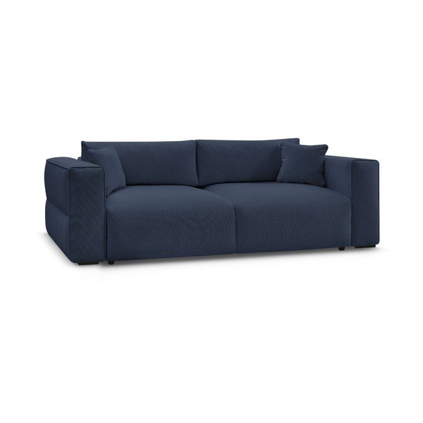 Niebieska rozkładana/ze schowkiem sofa 265 cm Ezechiel – Bobochic Paris-image-2