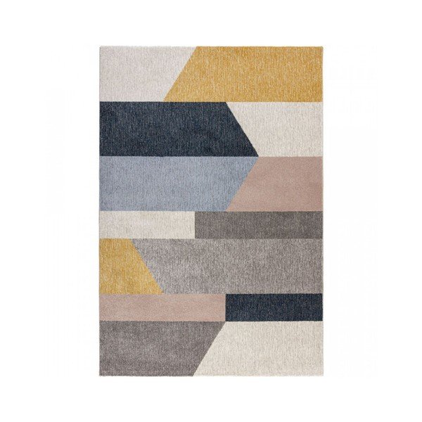 Szaro-żółty dywan Flair Rugs Barrio, 120x170 cm
