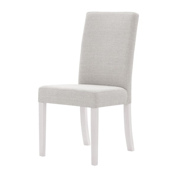 Kremowe krzesło z białymi nogami Ted Lapidus Maison Tonka