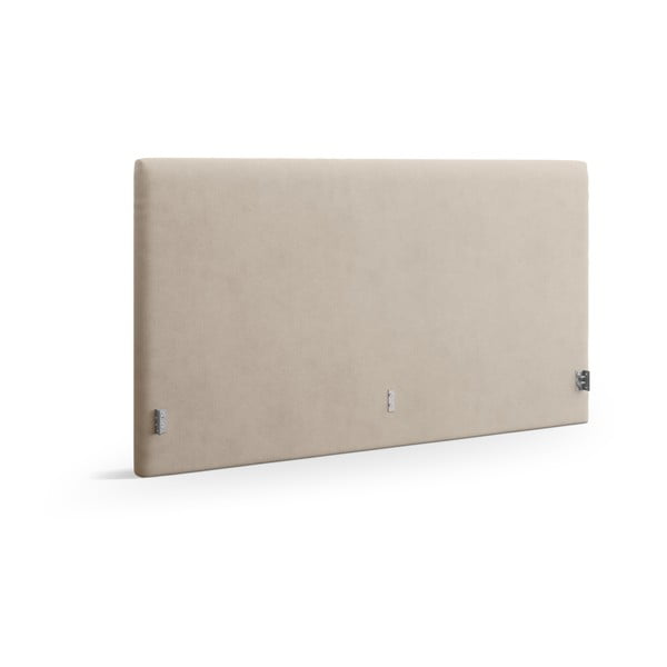 Jasnobrązowy tapicerowany zagłówek 170,5x100 cm Remo – Micadoni 