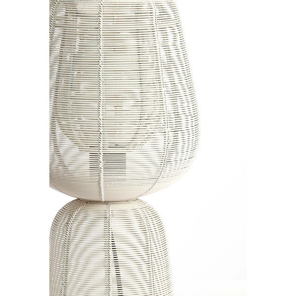 Kremowa lampa stołowa (wysokość 42 cm) Aboso – Light & Living-image-2