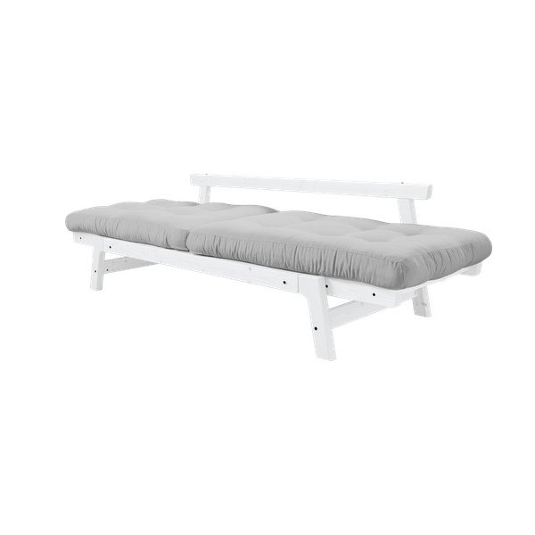 Sofa rozkładana Karup Step White/Light Grey-image-4