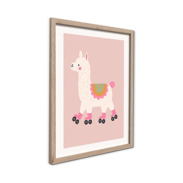 Obrazek dziecięcy 30x40 cm Roller Llama – Styler-image-4