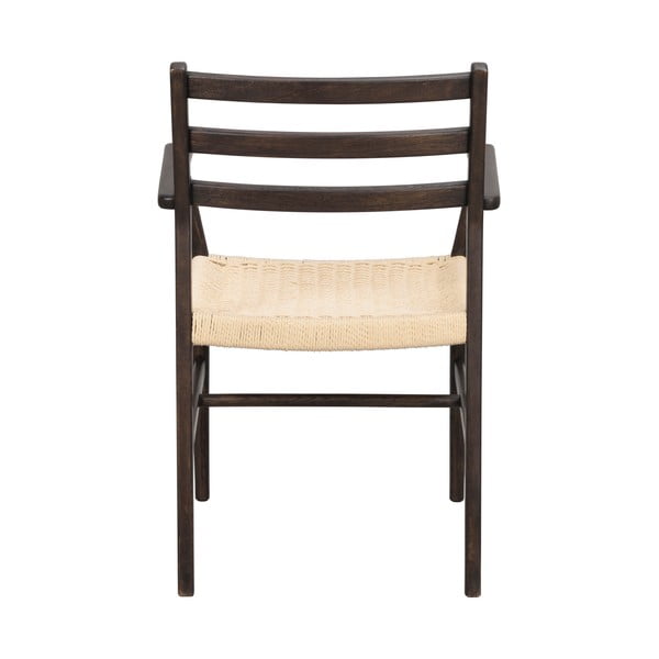 Ciemnobrązowe krzesło Harlan – Rowico-image-4