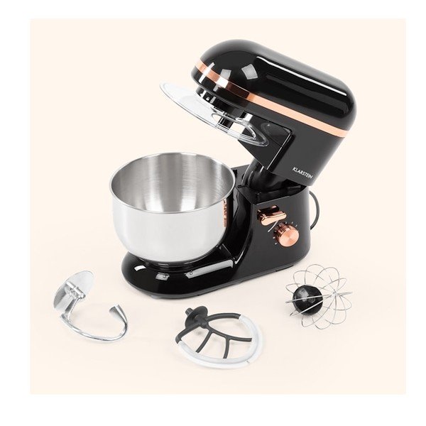 Czarny robot kuchenny Klarstein Bella Elegance-image-1
