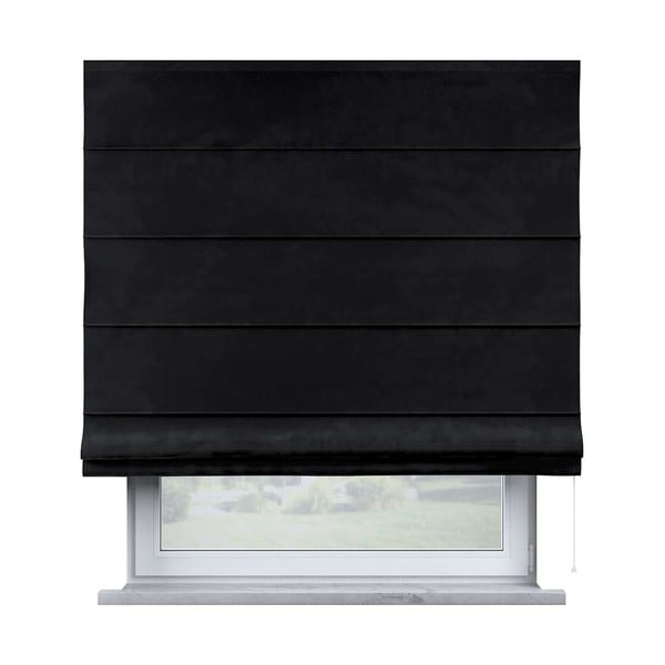 Czarna roleta rzymska 170x160 cm Posh Velvet – Yellow Tipi