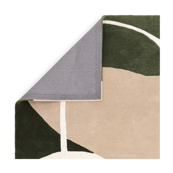 Zielony wełniany dywan tkany ręcznie 200x300 cm Matrix – Asiatic Carpets-image-4