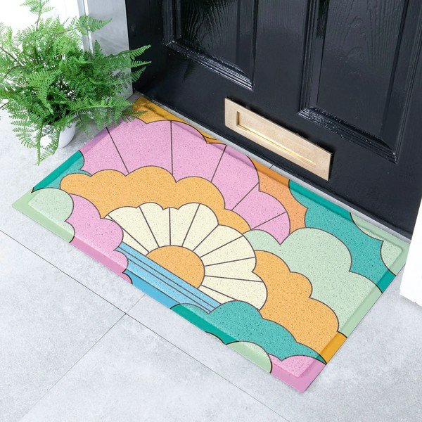 Wycieraczka z plastiku z recyklingu 40x70 cm Elizabeth Olwen  – Artsy Doormats-image-2