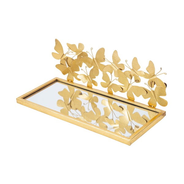 Szafka nocna w kolorze złota Butterfly – Mauro Ferretti-image-2