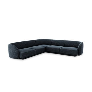 Ciemnoniebieski narożnik Miley – Micadoni Home
